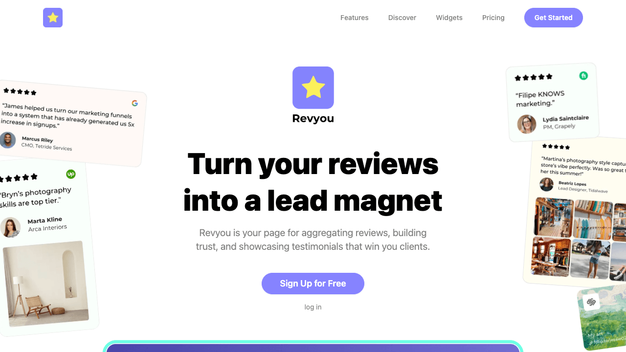 Screenshot of Revyou